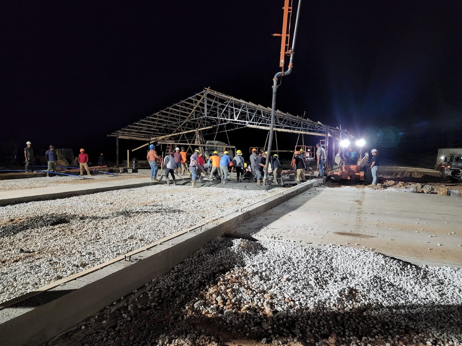 Commercial pad pour